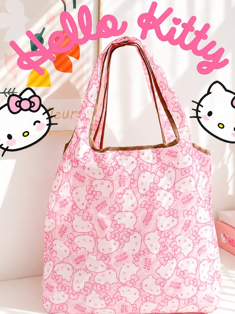 Nylon Foldable tote